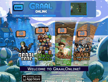Tablet Screenshot of graalonline.com
