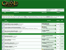 Tablet Screenshot of forums.graalonline.com